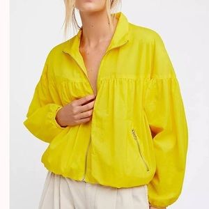 FP yellow bomber jacket